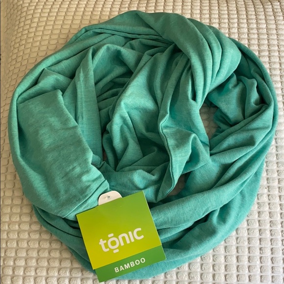 Tonic Millennium scarf, Aqua/Heather, 2 available - Picture 2 of 8